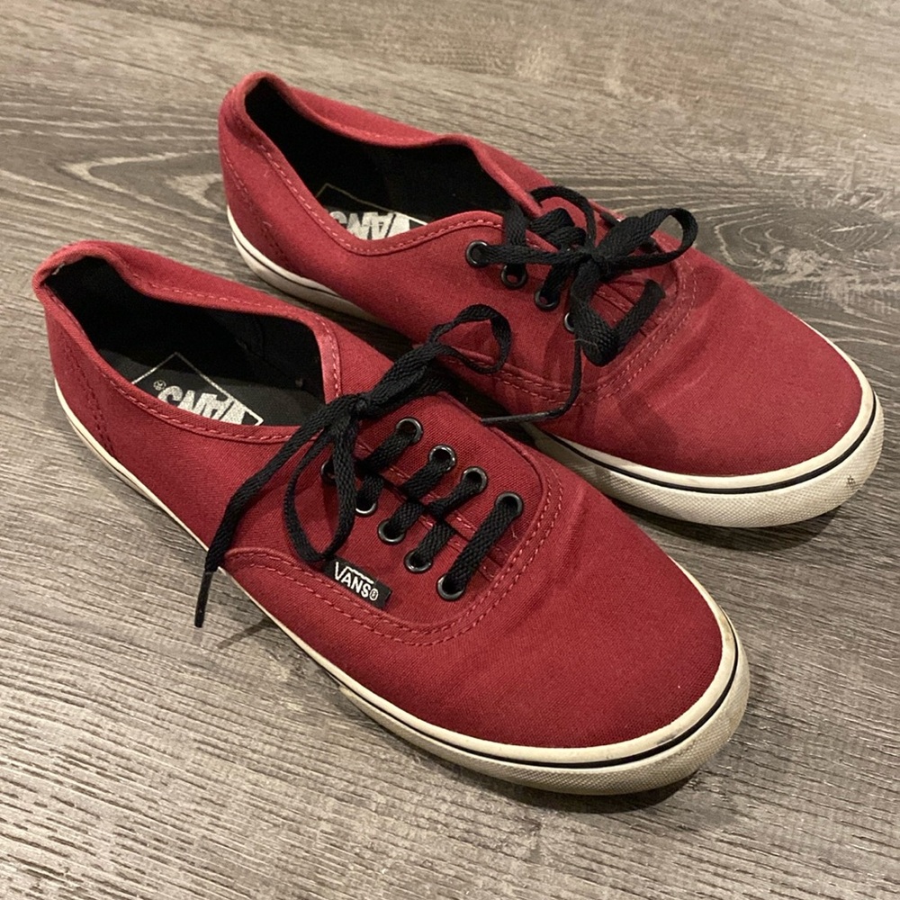 Maroon Vans